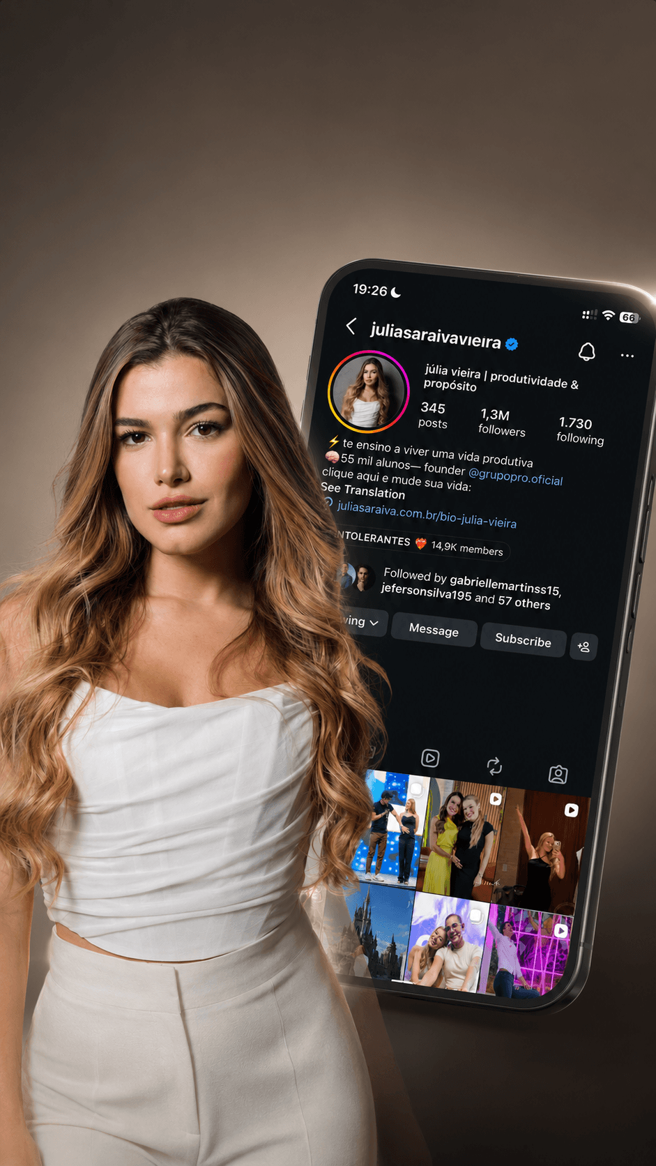 Júlia Vieira, @juliasaraivavieira, 1.3M followers